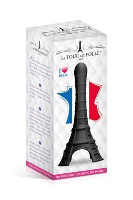 Дилдо La Tour Est Folle Paris Black SX2604 фото Купить   La Tour Est Folle (Франція) 1 043 грн