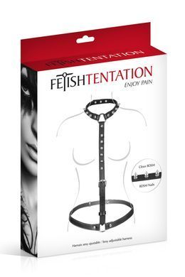Портупея на тіло Fetish Tentation Sexy Adjustable Harness SO4666 фото Купити Портупея на тіло Fetish Tentation Sexy Adjustable Harness  Fetish Tentation (Франція) 794 грн