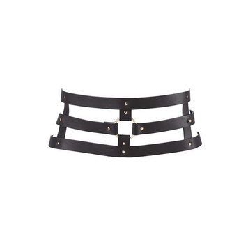 Портупея-пояс Bijoux Indiscrets MAZE - Wide Belt and Restraints Black, экокожа SO2680 фото Купить   Bijoux Indiscrets  2 679 грн