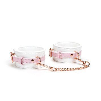 Наручники Liebe Seele White & Pink Fairy Goat Leather Hand Cuffs SX2827 фото Купити Наручники Liebe Seele White & Pink Fairy Goat Leather Hand Cuffs  Liebe Seele (Японія) 2 392 грн