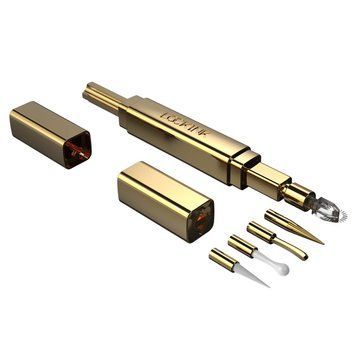 Эксклюзивный тиклер LOCKINK 5-head Flirting Tickler - Golden с пятью насадками SX0838 фото Купить   LOCKINK (Китай) 1 385 грн