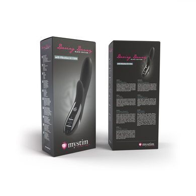 Вибратор-кролик с электростимуляцией Mystim Daring Danny eStim Black, миостимулятор SO2988 фото Купить   Mystim  5 864 грн