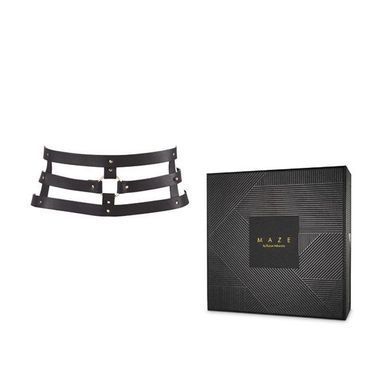 Портупея-пояс Bijoux Indiscrets MAZE - Wide Belt and Restraints Black, екошкіра SO2680 фото Купити Портупея-пояс Bijoux Indiscrets MAZE - Wide Belt and Restraints Black, екошкіра  Bijoux Indiscrets  2 679 грн