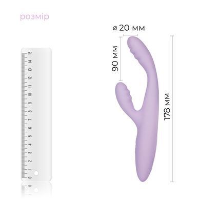Тонкий кролик-вібратор Svakom Cici+ 2 Lilac, керування зі смартфона, підігрів до 38 &deg;C SX0729 фото Купити Тонкий кролик-вібратор Svakom Cici+ 2 Lilac, керування зі смартфона, підігрів до 38 &deg;C  Svakom (США) 3 048 грн