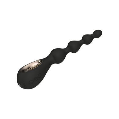 Анальне намисто з вібрацією LELO Soraya Beads Black, різний діаметр намистин, 8 режимів SO9531 фото Купити Анальне намисто з вібрацією LELO Soraya Beads Black, різний діаметр намистин, 8 режимів  Lelo (Швеція) 11 891 грн