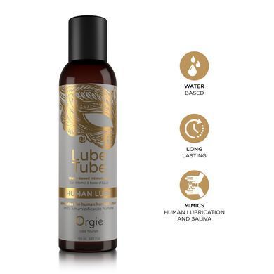 Лубрикант на водній основі Orgie Lube Tube Human Lube, 150 мл, імітація природної змазки та слини SX1504 фото Купити Лубрикант на водній основі Orgie Lube Tube Human Lube, 150 мл, імітація природної змазки та слини  Orgie (Бразилія-Португалія) 701 грн