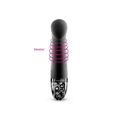 Вибратор для точки G с электростимуляцией Mystim Right on Ron Black Edition SO8143 фото Купить   Mystim  4 589 грн