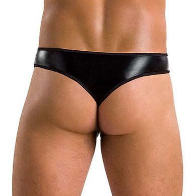 Мужские стринги Passion 033 THONG PAUL L/XL Black, под латекс SO7570 фото Купить   Passion (Польща) 997 грн