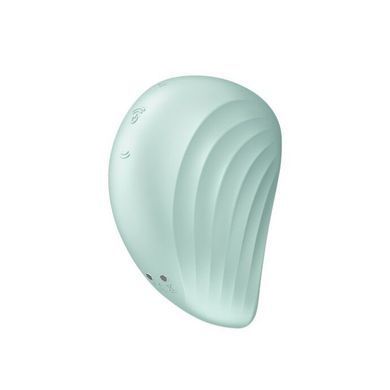 Вакуумний кліторальний стимулятор із вібрацією Satisfyer Pearl Diver Mint SO6077 фото Купити Вакуумний кліторальний стимулятор із вібрацією Satisfyer Pearl Diver Mint  Satisfyer  1 470 грн