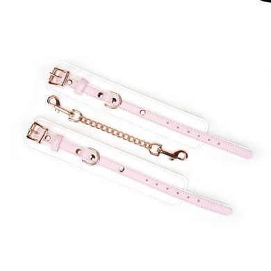 Наручники Liebe Seele White & Pink Fairy Goat Leather Hand Cuffs SX2827 фото Купить   Liebe Seele (Японія) 2 392 грн