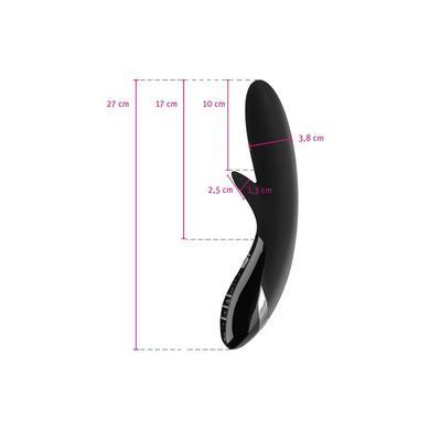Вибратор-кролик с электростимуляцией Mystim Daring Danny eStim Black, миостимулятор SO2988 фото Купить   Mystim  5 864 грн
