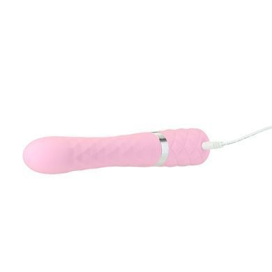 Розкішний кролик з ротацією та вібрацією Pillow Talk Lively Pink, кристал Сваровскі SO6856 фото Купити Розкішний кролик з ротацією та вібрацією Pillow Talk Lively Pink, кристал Сваровскі  Pillow Talk (Канада) 4 240 грн