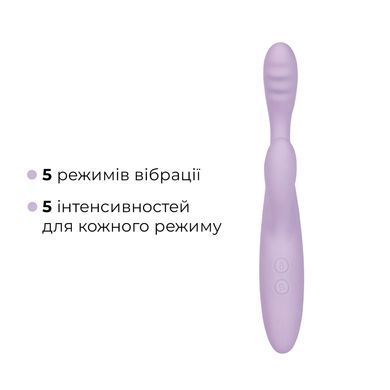 Тонкий кролик-вібратор Svakom Cici+ 2 Lilac, керування зі смартфона, підігрів до 38 &deg;C SX0729 фото Купити Тонкий кролик-вібратор Svakom Cici+ 2 Lilac, керування зі смартфона, підігрів до 38 &deg;C  Svakom (США) 3 048 грн
