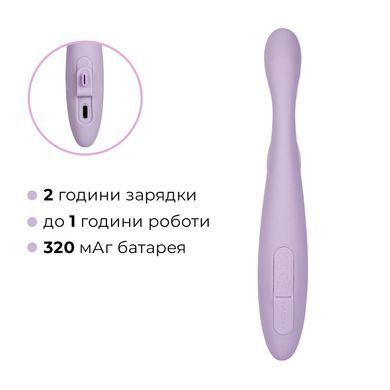 Тонкий кролик-вібратор Svakom Cici+ 2 Lilac, керування зі смартфона, підігрів до 38 &deg;C SX0729 фото Купити Тонкий кролик-вібратор Svakom Cici+ 2 Lilac, керування зі смартфона, підігрів до 38 &deg;C  Svakom (США) 3 048 грн