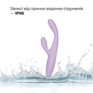 Тонкий кролик-вібратор Svakom Cici+ 2 Lilac, керування зі смартфона, підігрів до 38 &deg;C SX0729 фото Купити Тонкий кролик-вібратор Svakom Cici+ 2 Lilac, керування зі смартфона, підігрів до 38 &deg;C  Svakom (США) 3 048 грн