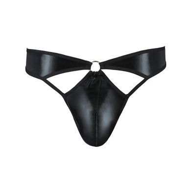 Мужские стринги Passion 033 THONG PAUL L/XL Black, под латекс SO7570 фото Купить   Passion (Польща) 997 грн