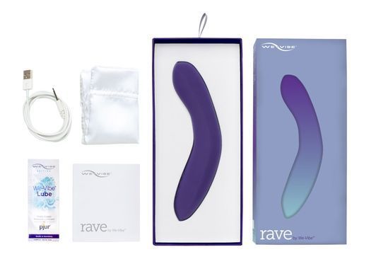 Смарт-вібратор для точки G We-Vibe Rave G-Spot SO6959 фото Купити Смарт-вібратор для точки G We-Vibe Rave G-Spot  We-Vibe (Канада) 5 173 грн