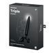 Тристоронній скляний дилдо Satisfyer Triple Crystal 1 Transparent SX3553 фото 5