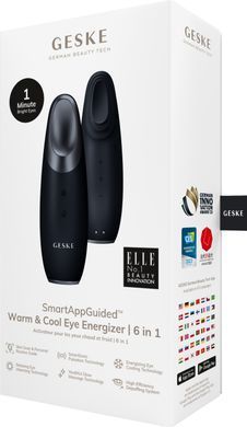 Енерджайзер для очей GESKE Warm&Cool Eye Energizer 6в1 black HB0113 фото Купити Енерджайзер для очей GESKE Warm&Cool Eye Energizer 6в1 black  GESKE 2 559 грн