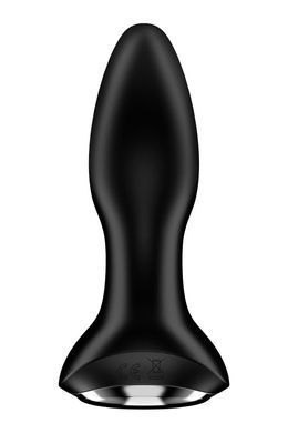 Анальная смарт вибропробка с жемчужным массажем Satisfyer Rotator Plug 2+ Black SO6279 фото Купить   Satisfyer (Німеччина) 2 217 грн