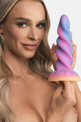 Фэнтезийный фаллоимитатор Creature Cocks Glow-in-the-Dark Unicorn Dildo, светится в темноте, 20,6 см SX2205 фото Купить   Creature Cocks (США) 3 418 грн