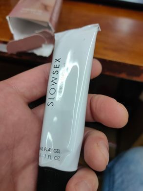 Анальний гель-змазка Bijoux Indiscrets Slow Sex Anal play gel (пом'яті паковання та тюбик!!!)