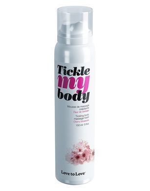 Масажна піна Love To Love TICKLE MY BODY Cherry Blossom (150 мл) зволожувальна SO2714 фото Купити Масажна піна Love To Love TICKLE MY BODY Cherry Blossom (150 мл) зволожувальна  Love To Love (Франція) 711 грн