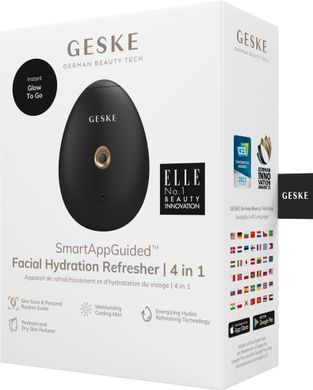 Електронний освіжувач для зволоження обличчя GESKE Facial Hydration Refresher 4в1 gray HB0163 фото Купити Електронний освіжувач для зволоження обличчя GESKE Facial Hydration Refresher 4в1 gray  GESKE 1 279 грн