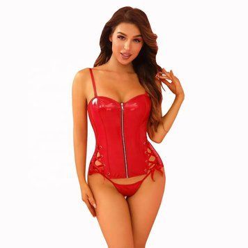 Корсет JSY &laquo;Соковита Карен&raquo; з мокрим ефектом One Size, корсет, трусики SX0405 фото Купити Корсет JSY &laquo;Соковита Карен&raquo; з мокрим ефектом One Size, корсет, трусики  JSY (Китай) 1 136 грн