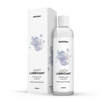 Лубрикант на водной основе Satisfyer Juicy Lubricant Sparkling Water water based 300 мл SX2729 фото Купить Лубрикант на водной основе Satisfyer Juicy Lubricant Sparkling Water water based 300 мл  Satisfyer  649 грн
