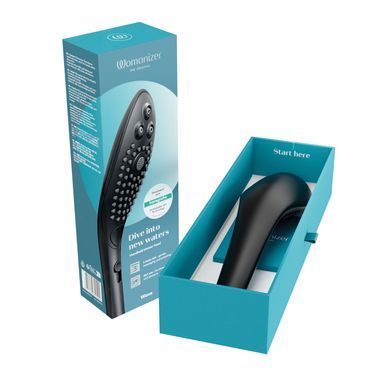 Насадка-стимулятор для душу 2в1 Womanizer Wave Black, масажер для інтимних зон SO8763 фото Купити Насадка-стимулятор для душу 2в1 Womanizer Wave Black, масажер для інтимних зон  Womanizer  4 496 грн
