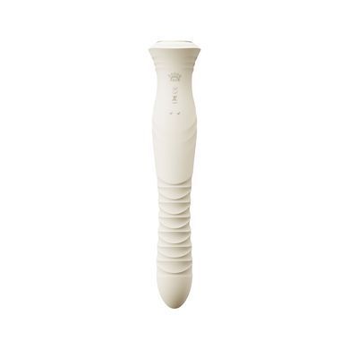Смарт пульсатор-кролик з вібрацією Zalo Mose 2 Ivory White, підігрів до 42 &deg;C, кристал Swarovski SX2689 фото Купити Смарт пульсатор-кролик з вібрацією Zalo Mose 2 Turquoise Green, підігрів до 42 &deg;C, кристал Swarovski  Zalo (США) 5 497 грн