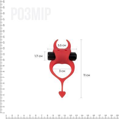 Ерекційне кільце Devol Cockring із вібрацією AD30604 фото Купити Ерекційне кільце Devol Cockring із вібрацією  Adrien Lastic 452 грн
