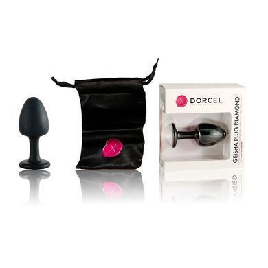 Анальна пробка Dorcel Geisha Plug Diamond XL з кулькою всередині, створює вібрації, макс діаметр 4,5 MD1328 фото Купити Анальна пробка Dorcel Geisha Plug Diamond L з кулькою всередині, створює вібрації, макс. діаметр 4см  Dorcel  2 132 грн