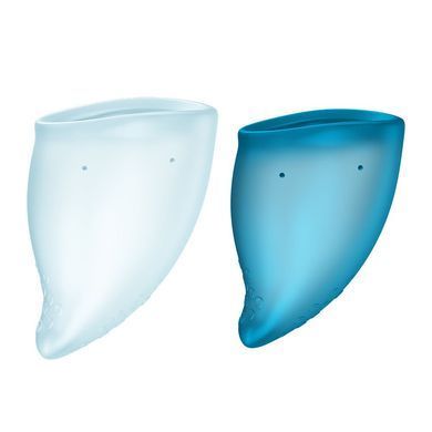 Набір менструальних чаш Fun Factory FUN CUP EXPLORE KIT, 2 шт, Multicolored Turquoise, об&rsquo;єми 20 та 30 мл SX3679 фото Купити Набір менструальних чаш Fun Factory FUN CUP EXPLORE KIT, 2 шт, Multicolored Turquoise, об&rsquo;єми 20 та 30 мл  Fun Factory (Німеччина) 319 грн