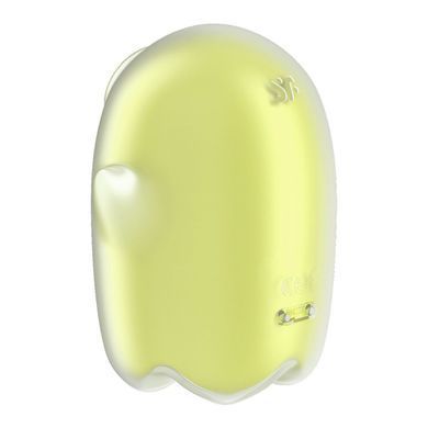 Вакуумный клиторальный стимулятор с вибрацией Satisfyer Glowing Ghost Yellow, светится в темноте SX0543 фото Купить   Satisfyer (Німеччина) 1 570 грн