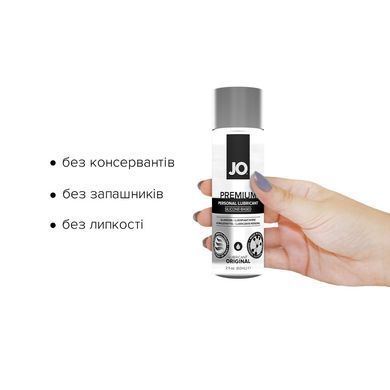 Лубрикант на силиконовой основе JO PREMIUM &mdash; ORIGINAL (60 мл) без консервантов SO2093 фото Купить   JO (США) 942 грн