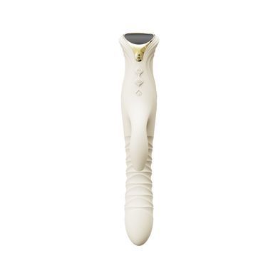 Смарт пульсатор-кролик з вібрацією Zalo Mose 2 Ivory White, підігрів до 42 &deg;C, кристал Swarovski SX2689 фото Купити Смарт пульсатор-кролик з вібрацією Zalo Mose 2 Turquoise Green, підігрів до 42 &deg;C, кристал Swarovski  Zalo (США) 5 497 грн