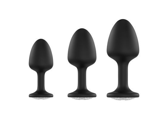Анальна пробка Dorcel Geisha Plug Diamond XL з кулькою всередині, створює вібрації, макс діаметр 4,5 MD1328 фото Купити Анальна пробка Dorcel Geisha Plug Diamond L з кулькою всередині, створює вібрації, макс. діаметр 4см  Dorcel  2 132 грн