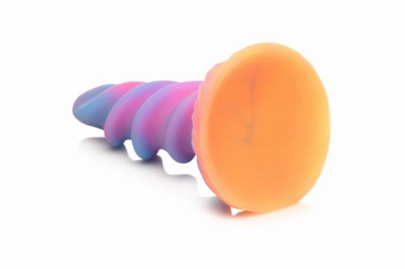 Фэнтезийный фаллоимитатор Creature Cocks Glow-in-the-Dark Unicorn Dildo, светится в темноте, 20,6 см SX2205 фото Купить   Creature Cocks (США) 3 418 грн