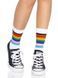 Шкарпетки жіночі в смужку Leg Avenue Pride crew socks Rainbow, 37&ndash;43 розмір SO8584 фото 3