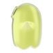 Вакуумный клиторальный стимулятор с вибрацией Satisfyer Glowing Ghost Yellow, светится в темноте SX0543 фото 3