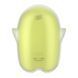 Вакуумный клиторальный стимулятор с вибрацией Satisfyer Glowing Ghost Yellow, светится в темноте SX0543 фото 5
