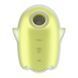 Вакуумный клиторальный стимулятор с вибрацией Satisfyer Glowing Ghost Yellow, светится в темноте SX0543 фото 2