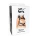Портупея кожаная женская Art of Sex - Leather Sheron XS-M, черная SO9748 фото 5