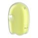 Вакуумный клиторальный стимулятор с вибрацией Satisfyer Glowing Ghost Yellow, светится в темноте SX0543 фото 4