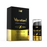 Жидкий вибратор Intt Vibration Vodka (15 мл), густой гель, очень вкусный, действует до 30 минут SO2919 фото Купить   Intt  747 грн