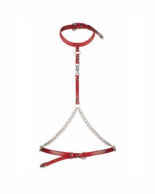 Портупея Obsessive Inferro harness top S/M/L SX3599 фото Купити Портупея Obsessive Inferro harness top S/M/L  Obsessive (Польща) 1 439 грн