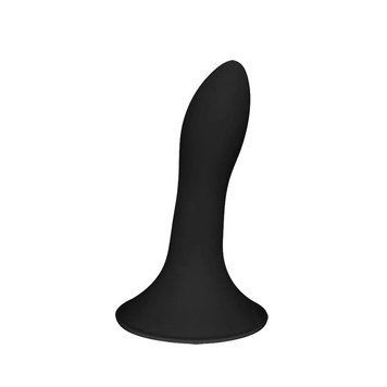 Дилдо с присоской Adrien Lastic Hitsens 5 Black, отлично для страпона, диаметр 2,4см, длина 13см AD24059 фото Купить   Adrien Lastic  1 006 грн