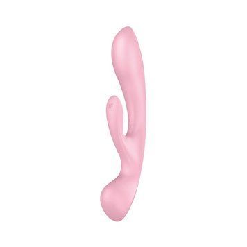 Двосторонній вібратор-кролик Satisfyer Triple Oh Pink, 3 мотори, руків&rsquo;я-масажер SO7780 фото Купити Двосторонній вібратор-кролик Satisfyer Triple Oh Pink, 3 мотори, руків&rsquo;я-масажер  Satisfyer (Німеччина) 1 939 грн